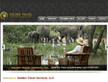 Tablet Screenshot of golden-travel.net